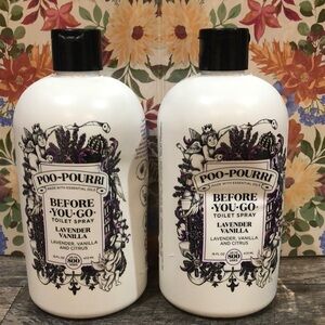 Poo-Pourri Before-You-Go Toilet Spray Refill, Lavender Vanilla  16 Fl Oz NEW -2